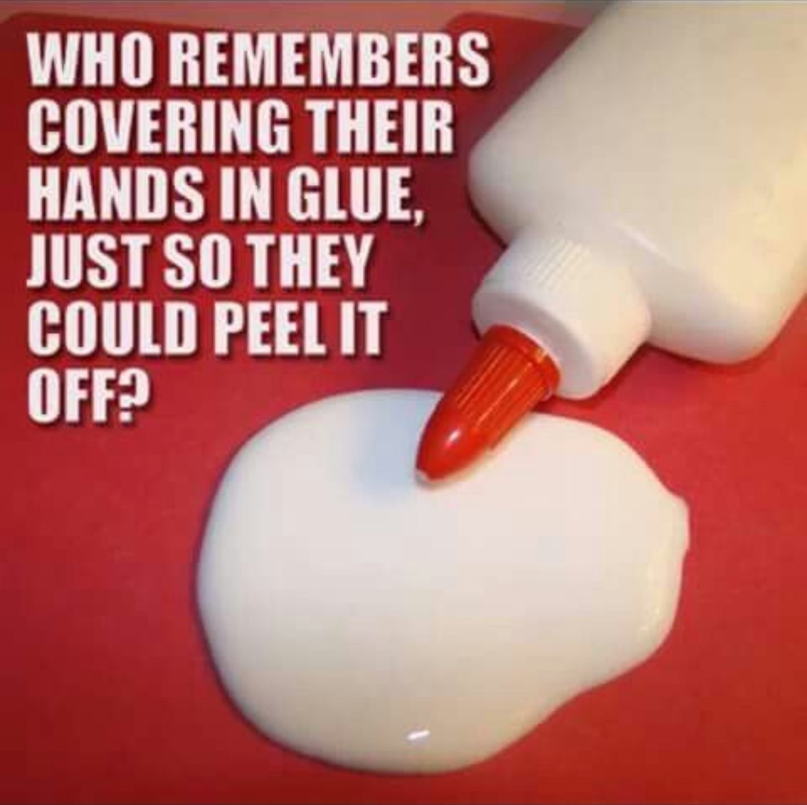 GenXTalks1's tweet photo. #genxtalks #hands #glue #elmers #elmersglue #nothingelsetodo #peeling #fun #childhood #memories #justbecause https://t.co/s3To4UObXO