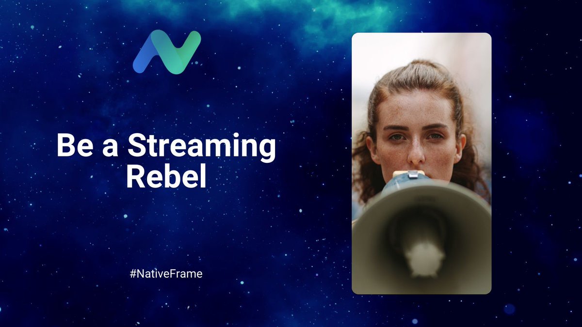 native_frame's tweet image. Throw the script out the window. It&apos;s time your livestream reflects your rules. #Livestream #LiveOutLive #NativeFrame nativeframe.com