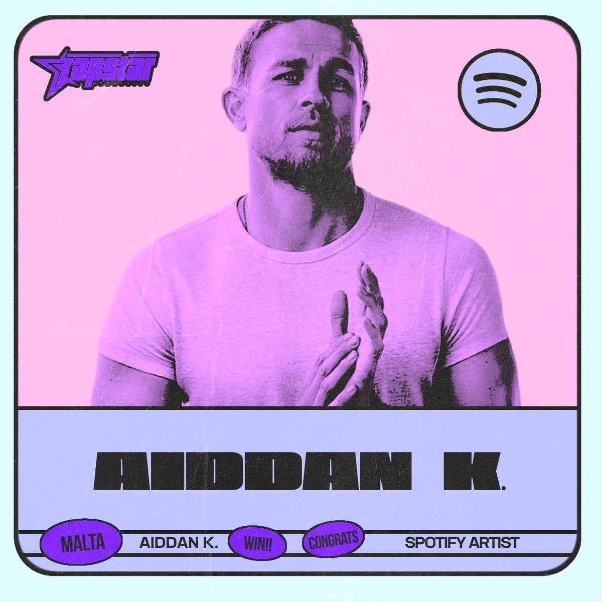 ‘Spotify Artist’ is Aiddan King.