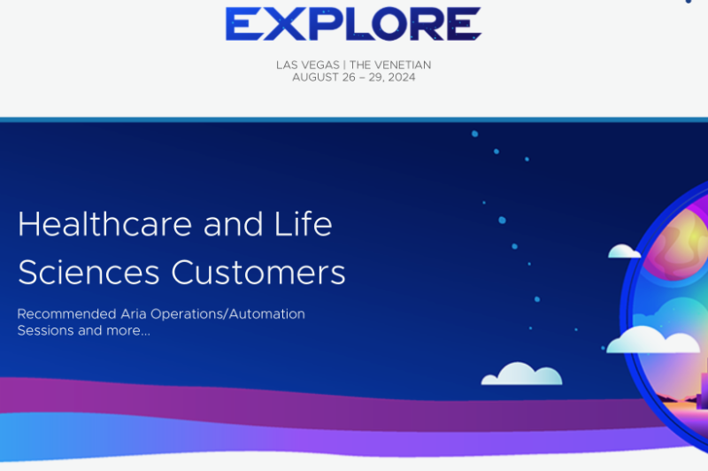 dalehassinger's tweet photo. With VMware Explore 2024 fast approaching, here are some sessions I highly recommend adding to your agenda if you're planning to attend. 👍🏼 😎
#vmwareexplore #vmware #vmwarearia #automation #observability #vexpert #vmwarecode
https://t.co/E8m7RYC7Qc https://t.co/ctxS7cRK7O