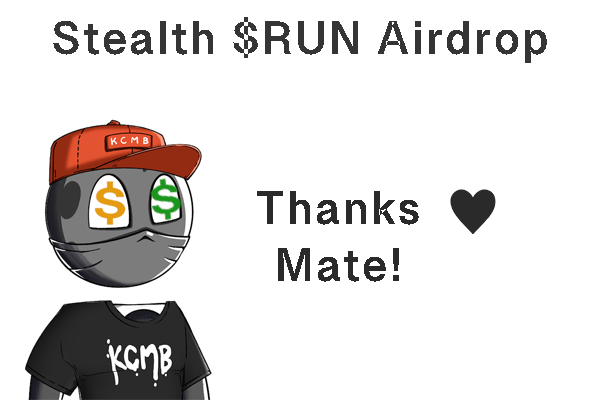 TheRealKoincity's tweet photo. Hey #Koincity Moon Boys,

Did you check your portfolio at https://t.co/3XOyYGw5MU? 🚀

Team @StealthiRUN rewarded every KCMB edition 1 holder with 200 $RUN airdropped! 👀💸

#Crypto #Airdrop #KCMB #StealthRUN #HODL https://t.co/9vaECt7jjF
