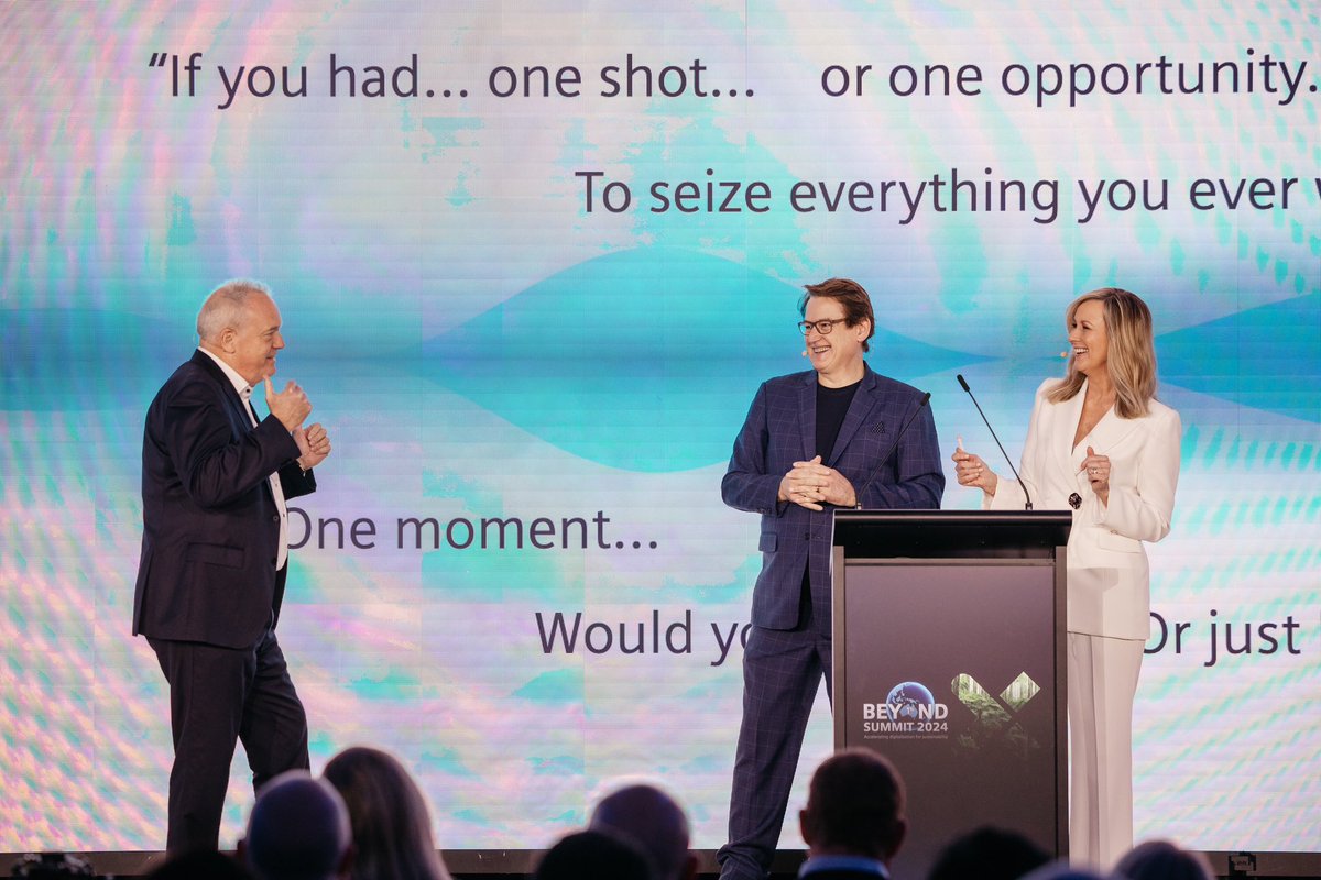 What a pleasure to host such an engaging &amp; vital conversation around our net zero targets and what we can do to push even further. Congratulations <a href="/Siemens/">Siemens</a> on exploring all the ways digitalisation can lead to a more sustainable future 
Beyond 1% Summit
<a href="/FrontRowGrp/">FrontRowGroup</a>