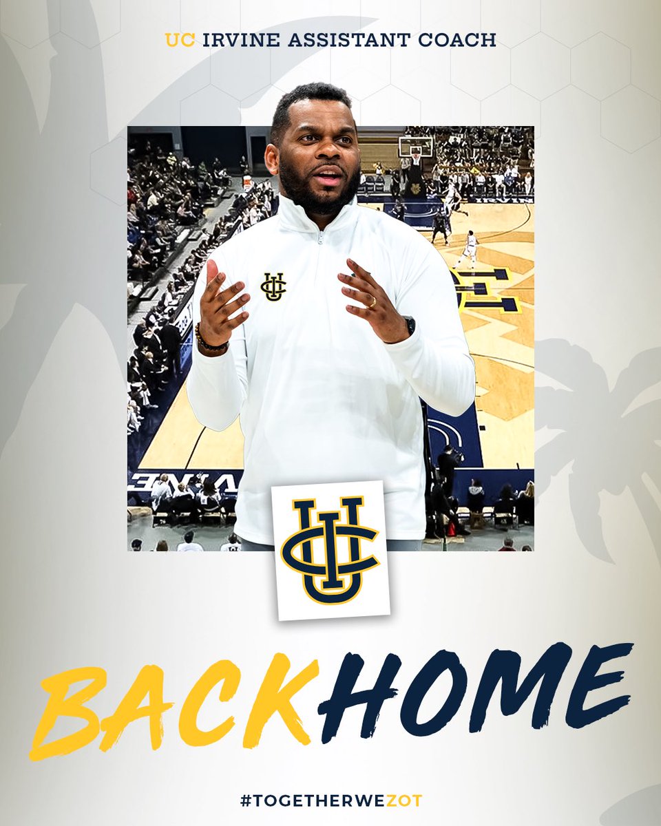 Could not be more excited to join the championship program that has been built at UC Irvine! 

Special thanks to Coach Logie who believed in me and provided a platform to grow and give! Gratitude is all I feel for being placed in this position!  

Anteater faithful…LETS WORK