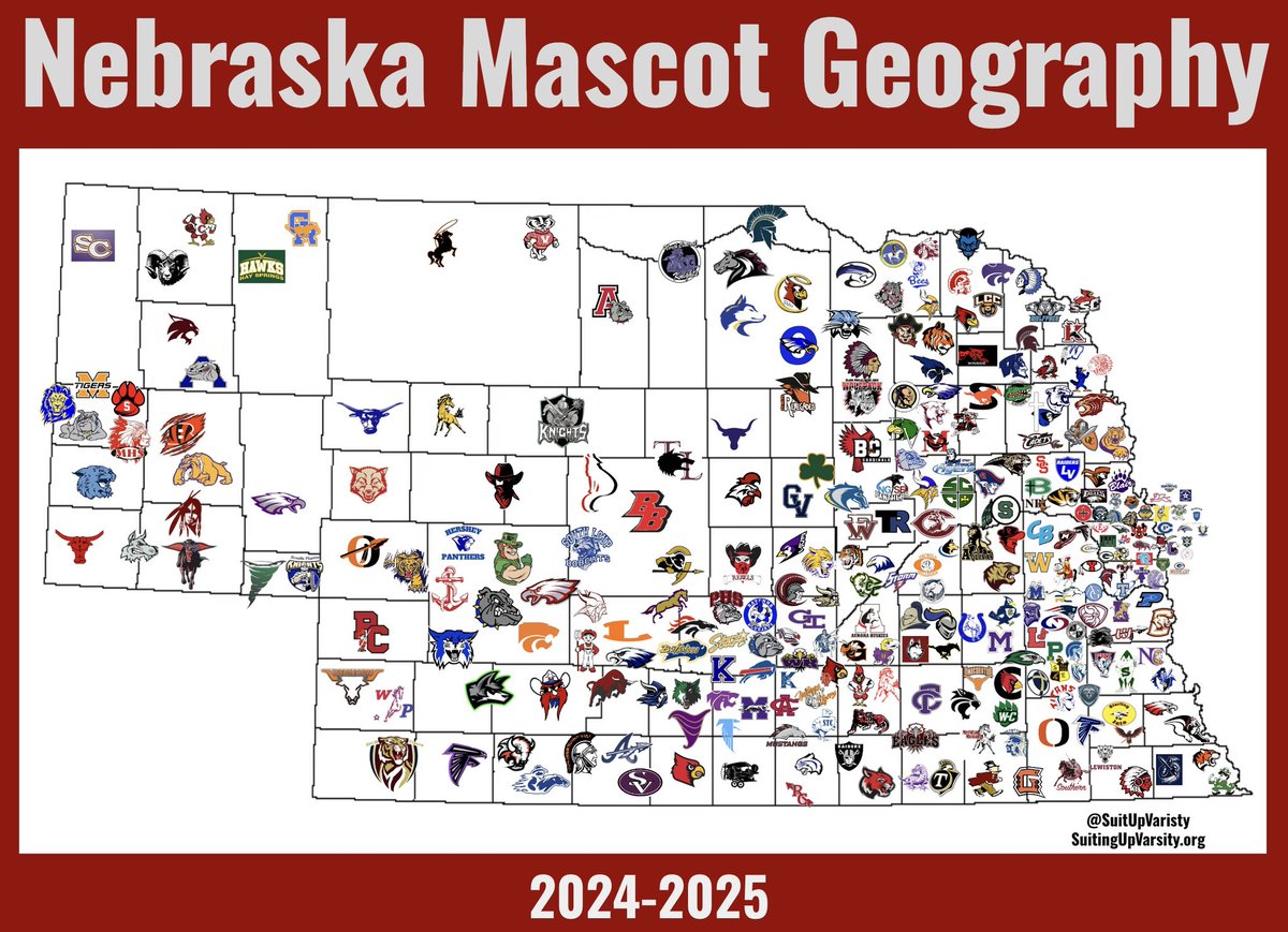CFBHome's tweet photo. High School footballer Logos (huge shoutout and credit at the end) 

West Virginia, Nebraska, Illinois,  &amp; North Carolina Public Schools https://t.co/sf4i2KRC9L