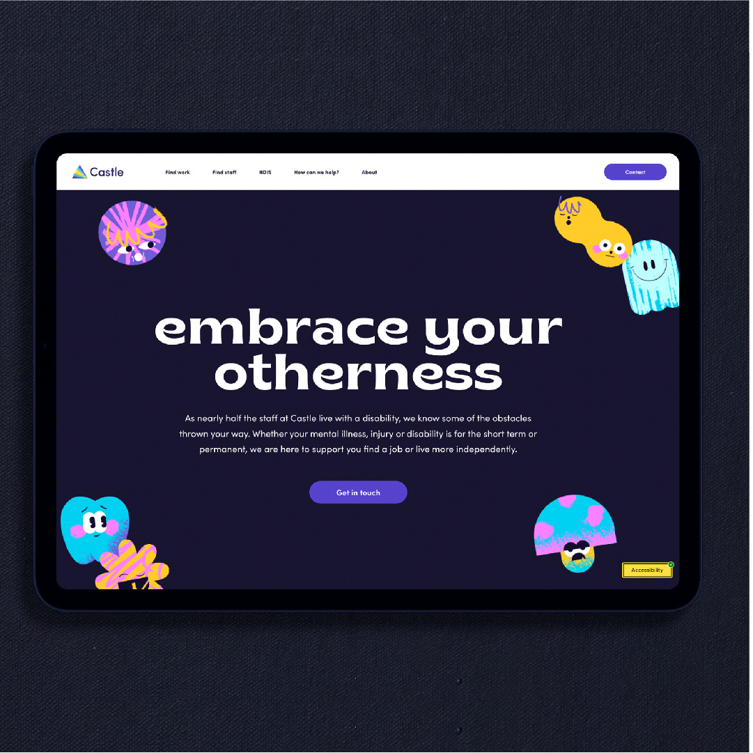 headjamcreative's tweet image. Headjam collaborated with Castle to connect them with the 1 in 5 Australians living with a disability. 💜 Full case study visit hubs.la/Q02FpgJR0