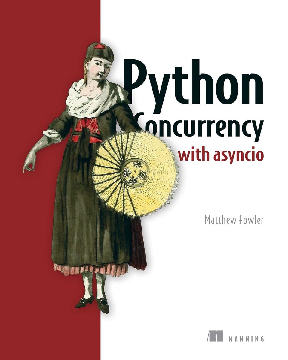 leotarla's tweet photo. I recently finished reading the book Python Concurrency with asyncio by Matthew Fowler.

Fascinating book that shows practical examples of how to use asyncio efficiently in python 🐍

I recommend it to anyone who wants to dive deep into asyncio concepts.

#python #asyncio https://t.co/3ymNmRCzZX