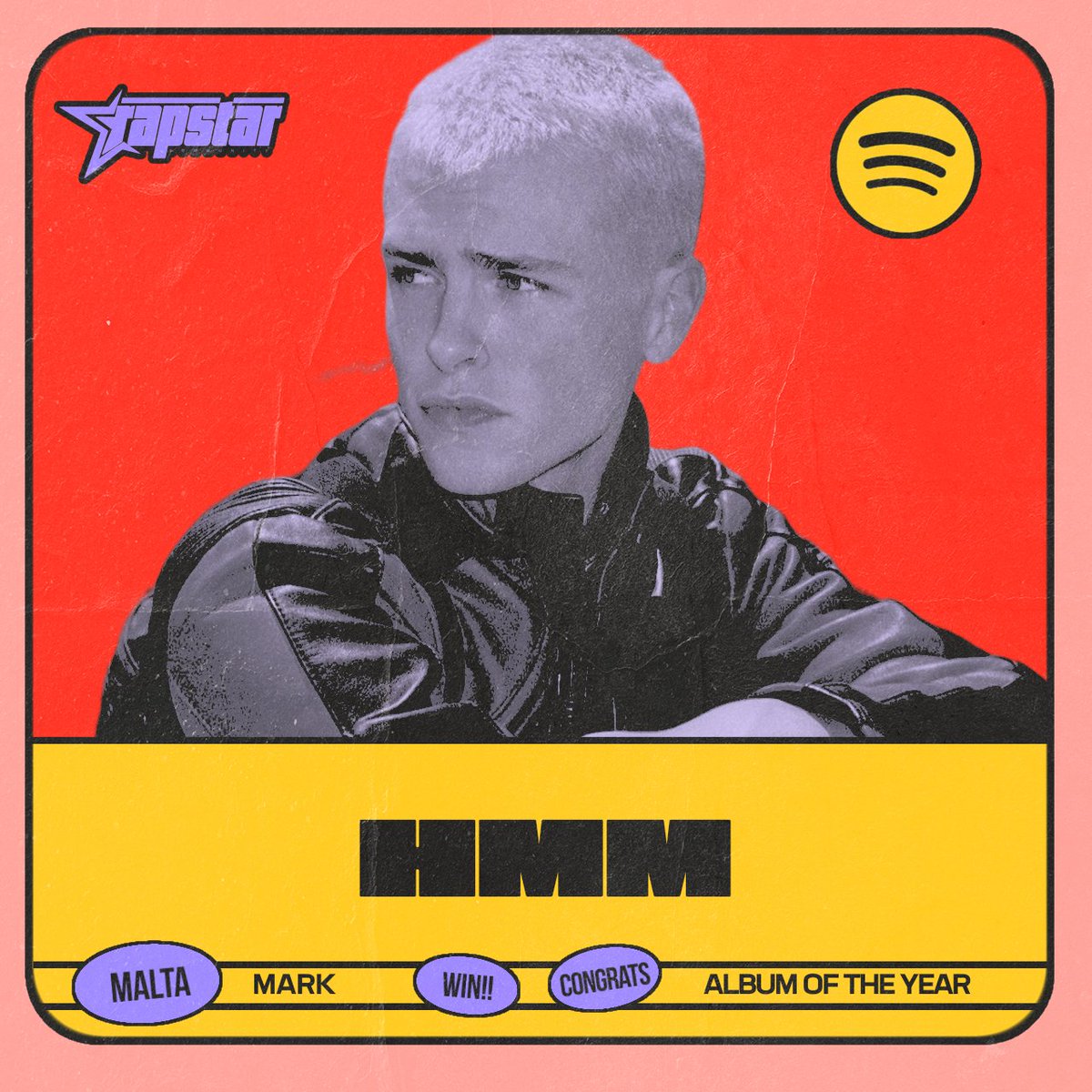 ‘Album Of The Year’ is ‘Hunting Machine Man’ by Mark.