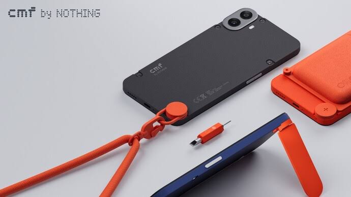 UpdatesJunction's tweet photo. Nothing, under its sub-brand CMF, launches CMF Phone 1 along with wireless earbuds called CMF Buds Pro 2 and CMF Watch Pro 2 smartwatch.

#Nothing #CMFWatchPro2 #CMFPhone1ByNothing #CMFPhone1 https://t.co/TyW1DOpHnS