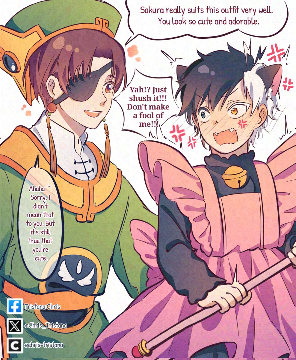 I laugh so hard 😂 but it suit them well✨ Windbreaker cross over