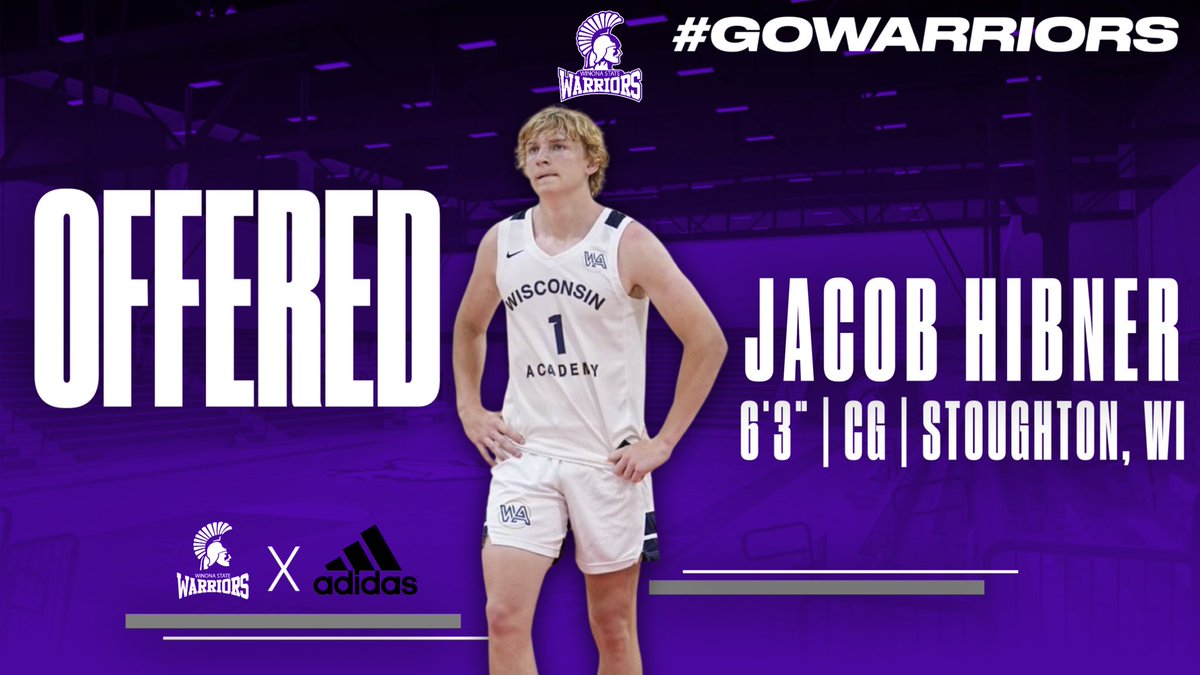 Jacob Hibner (@jacob_hibner1) on Twitter photo Blessed to say I have received an offer from Winona State University after a great talk with <a href="/CoachToddEisner/">Todd Eisner</a>
<a href="/WinonaStateMBB/">Winona State Men's Basketball</a>
<a href="/WiscoAcademy/">Wisconsin Academy</a> Blessed to say I have received an offer from Winona State University after a great talk with <a href="/CoachToddEisner/">Todd Eisner</a>
<a href="/WinonaStateMBB/">Winona State Men's Basketball</a>
<a href="/WiscoAcademy/">Wisconsin Academy</a>