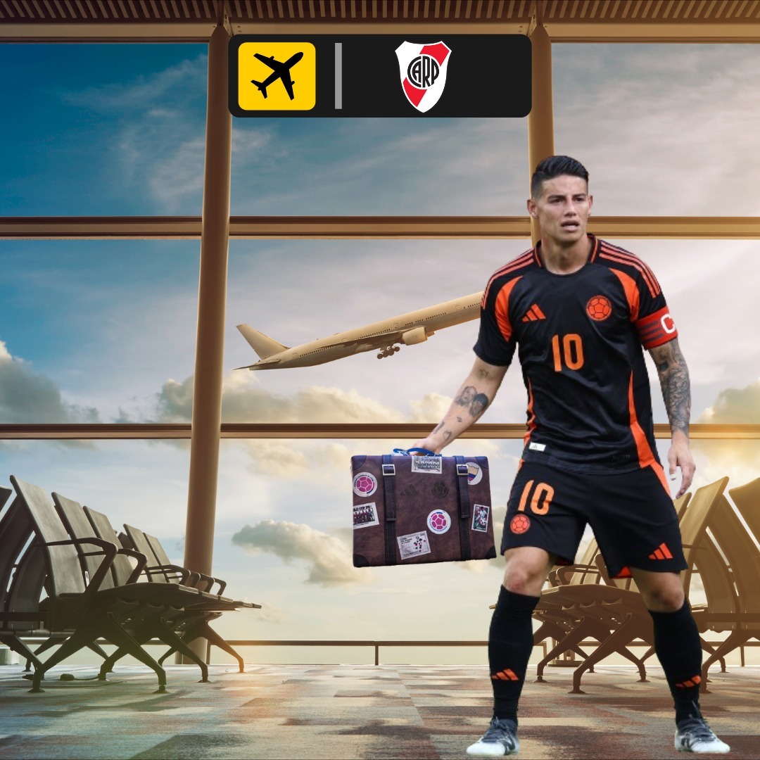 DeportesRCN's tweet photo. ¿Destino Argentina 🇦🇷? Los hinchas de River Plate han pedido a gritos la contratación de James Rodríguez 🇨🇴 el hashtag #JamesaRiver ha empezado a volverse tendencia en redes.
¿Se dará el traspaso? ¿Les gustaría? ¡Los leemos!
#jamesrodriguez10 #riverplate #seleccioncolombia https://t.co/5oyUrgFnwD