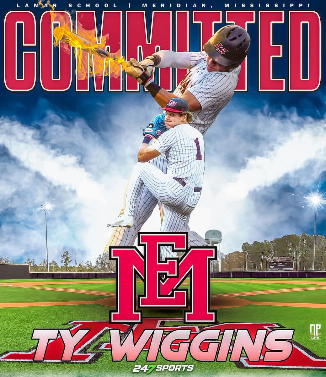 Ty Wiggins (@tykwiggins15) on Twitter photo I am blessed to announce my commitment to <a href="/EastMissBB/">East Miss Baseball</a> to further my academic and athletic career! I’d like to thank The Lord, my coaches, teammates, and my family that have helped me get to the next level.
<a href="/ChaseReeves22/">Chase Reeves</a> <a href="/EMCCathletics/">EMCC Athletics</a> <a href="/LamarRaider_BSB/">Lamar School Baseball</a> <a href="/MBoone23/">Matt Boone</a> <a href="/RobeyPatrick/">Patrick Robey</a> I am blessed to announce my commitment to <a href="/EastMissBB/">East Miss Baseball</a> to further my academic and athletic career! I’d like to thank The Lord, my coaches, teammates, and my family that have helped me get to the next level.
<a href="/ChaseReeves22/">Chase Reeves</a> <a href="/EMCCathletics/">EMCC Athletics</a> <a href="/LamarRaider_BSB/">Lamar School Baseball</a> <a href="/MBoone23/">Matt Boone</a> <a href="/RobeyPatrick/">Patrick Robey</a>