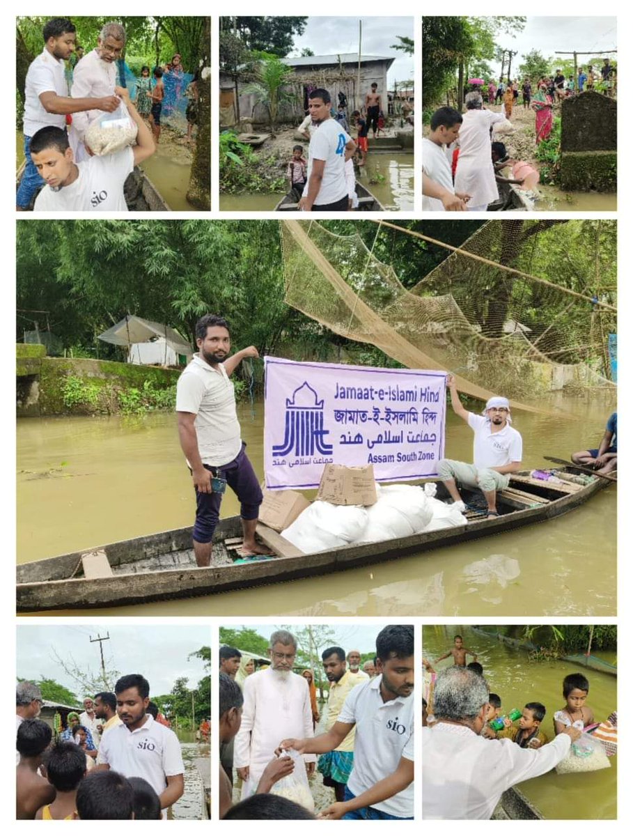 kparveen2005's tweet photo. SIO Assam  team is tirelessly working in the flood affected areas , may Allah ease the situation of Assam people and accept the work of youth.Aameen 
#sioindia #AssamFlood #AssamNews https://t.co/49lLRW6bXz