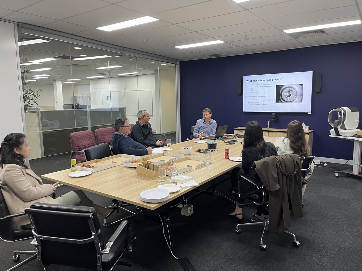 CyliteOptics's tweet photo. Loved hosting some leading local optometrists, interested in learning more about our Hyperparallel OCT and how this will benefit their clinic and patients alike. 
Thanks to all who came along. 
#sclerallenses #optometryaus #keratoconus #orthoK #HP-OCT #OCT #topography #myopia https://t.co/VxA3Dz8R2z