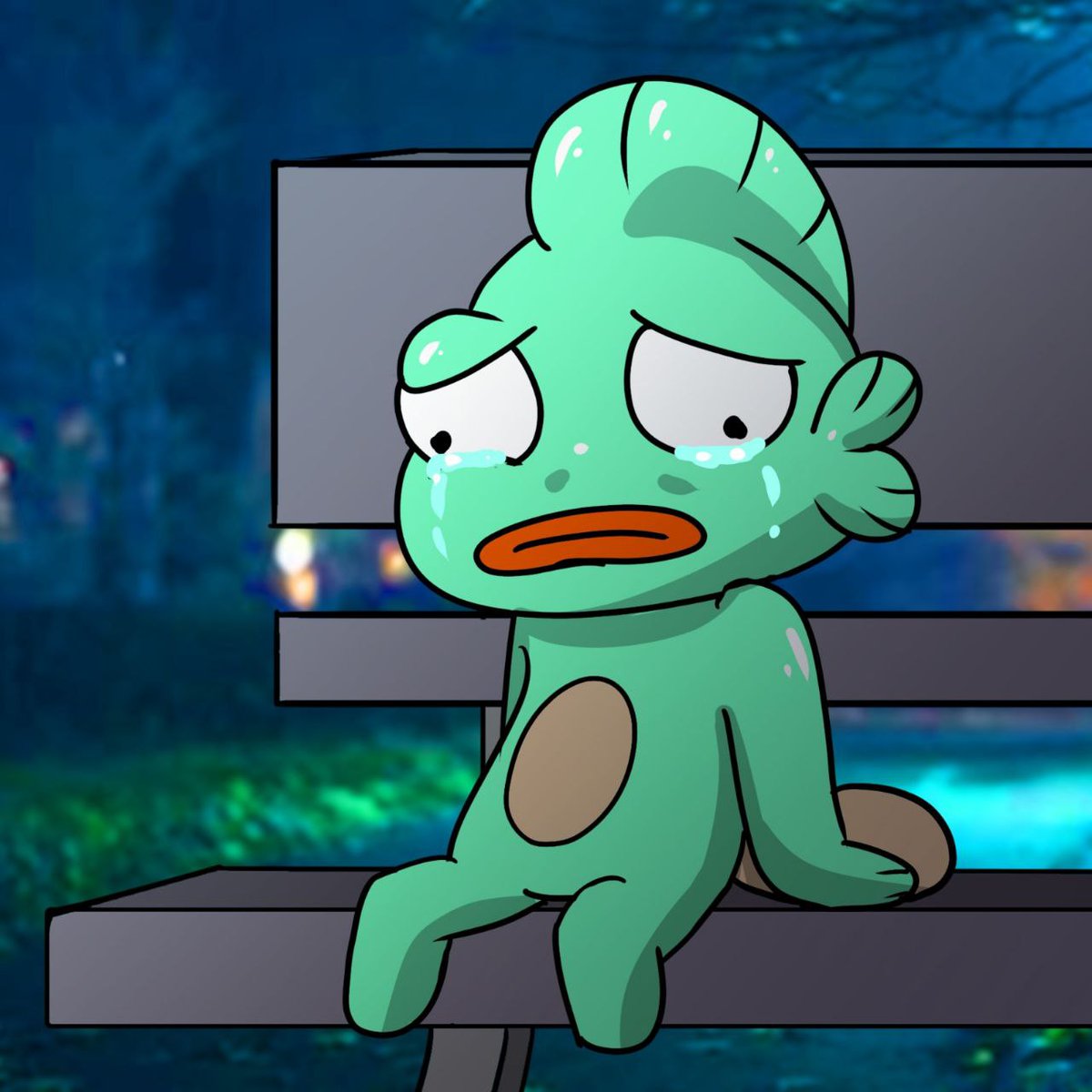 caviaronsol's tweet photo. Sometimes I feel lonely, and even though I'll get the results of my fish DNA test tomorrow, I know that feeling won't change. Why was I abandoned? https://t.co/kszVfgT0WZ