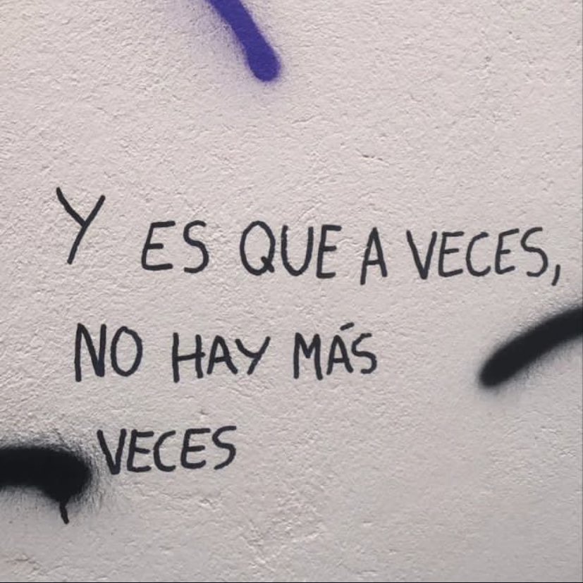 Las oportunidades se acaban