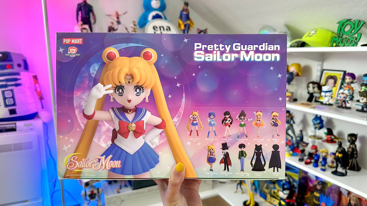 Unboxing these Sailor Moon blind boxes from Pop Mart tonight at 7pm PT! Join me live or catch the replay: youtube.com/live/AhXD987gd… 💖