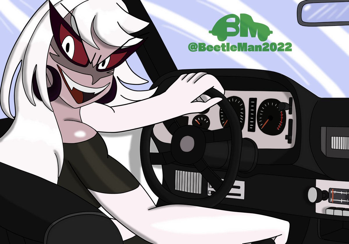 Carmilla Carmine? More like, Camaro Carfight! Lmao! 

COMISSIONED BY: My very best friend <a href="/joyce_a_cosplay/">𝓜𝓪𝓶𝓲 𝓙𝓸𝔂𝓬𝓮</a> who was the very first that comissioned something this new comission season. And something out of the usual I get to comission lol. 👀😳.

#HazbinHotelCarmilla #HazbineHotel