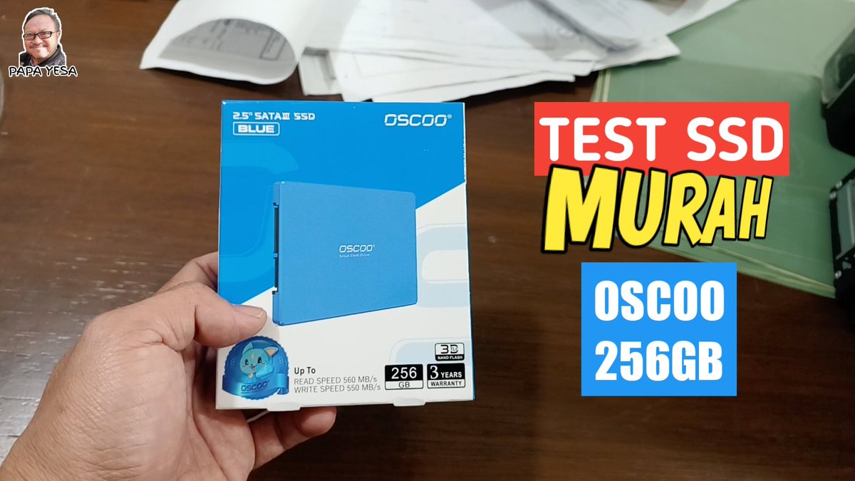 SSD harga Hemat, Kualitas Mantap!! 👇👇👇
youtu.be/da-CXFi1tKQ
#papayesa #youtube #youtubechannel #subscribe #ssdmurah #ssdoscoo #oscoo256gb