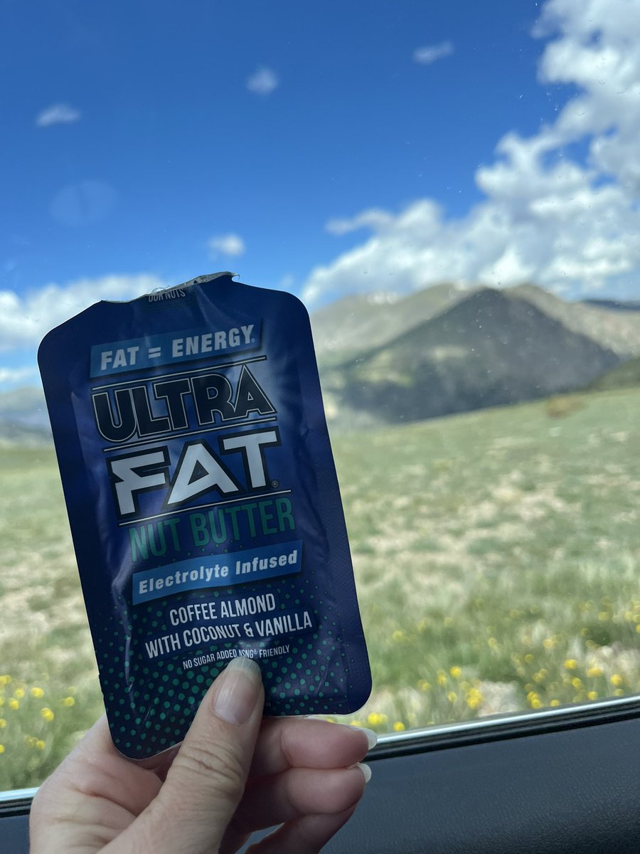 robynrdobbins's tweet photo. All of us (that’s my dad & stepmom) are #NSNG. We packed @nsngfoods #UltraFat, bacon and meat cookies for our fuel.
My phone says I walked 12,000 steps & 5 flights of stairs today. One of my hikes was a 270’ elevation gain with a rock scramble at the end. We were already over 12,000’ elevation.
Metabolic health certainly has its benefits.
@VinnieTortorich