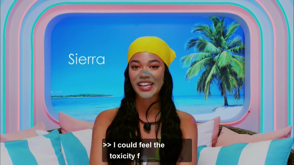 tvgoldtweets's tweet photo. mind you, Leah has never said anything about Sierra... Sierra is just bitter about the Miguel situation #LoveIslandUsa https://t.co/ubMdAvl769