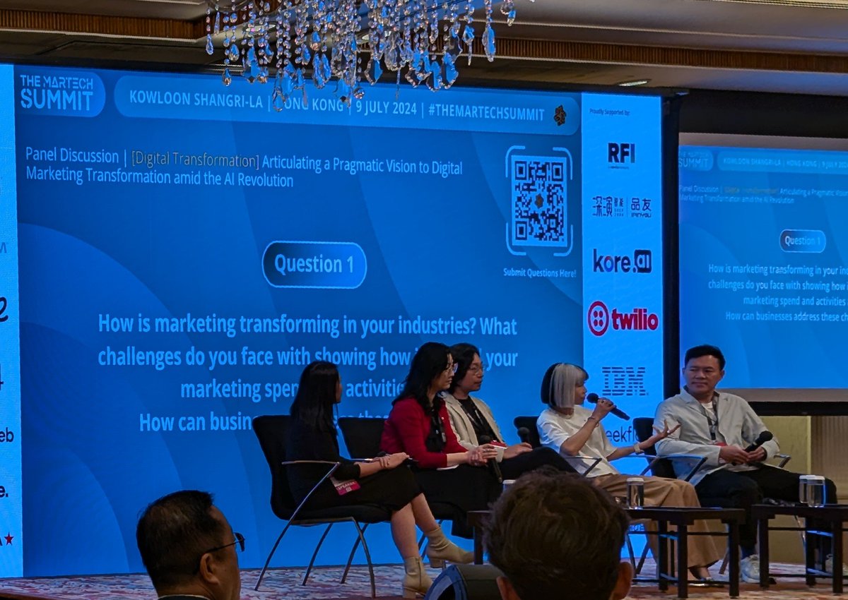 yechile's tweet photo. How is marketing transforming in your industries? What challenges do you face with showing how impactful yourmarketing spend and activities are?
How can businesses address these challenges?
#TheMarTechHK #AI 
@Martech_Summit https://t.co/9t49JkI0PA
