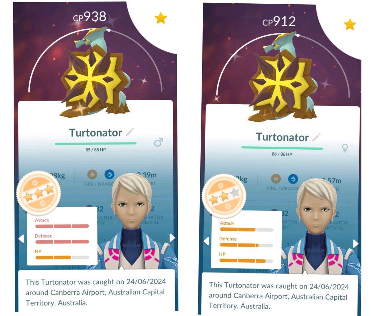 CanutoR2's tweet photo. @alice187824 Canberra airport brought us good luck 😊✨ I found these two there! Congratulations for your shiny! Happy to know you got it from me 😁 https://t.co/lBGPcipbsC