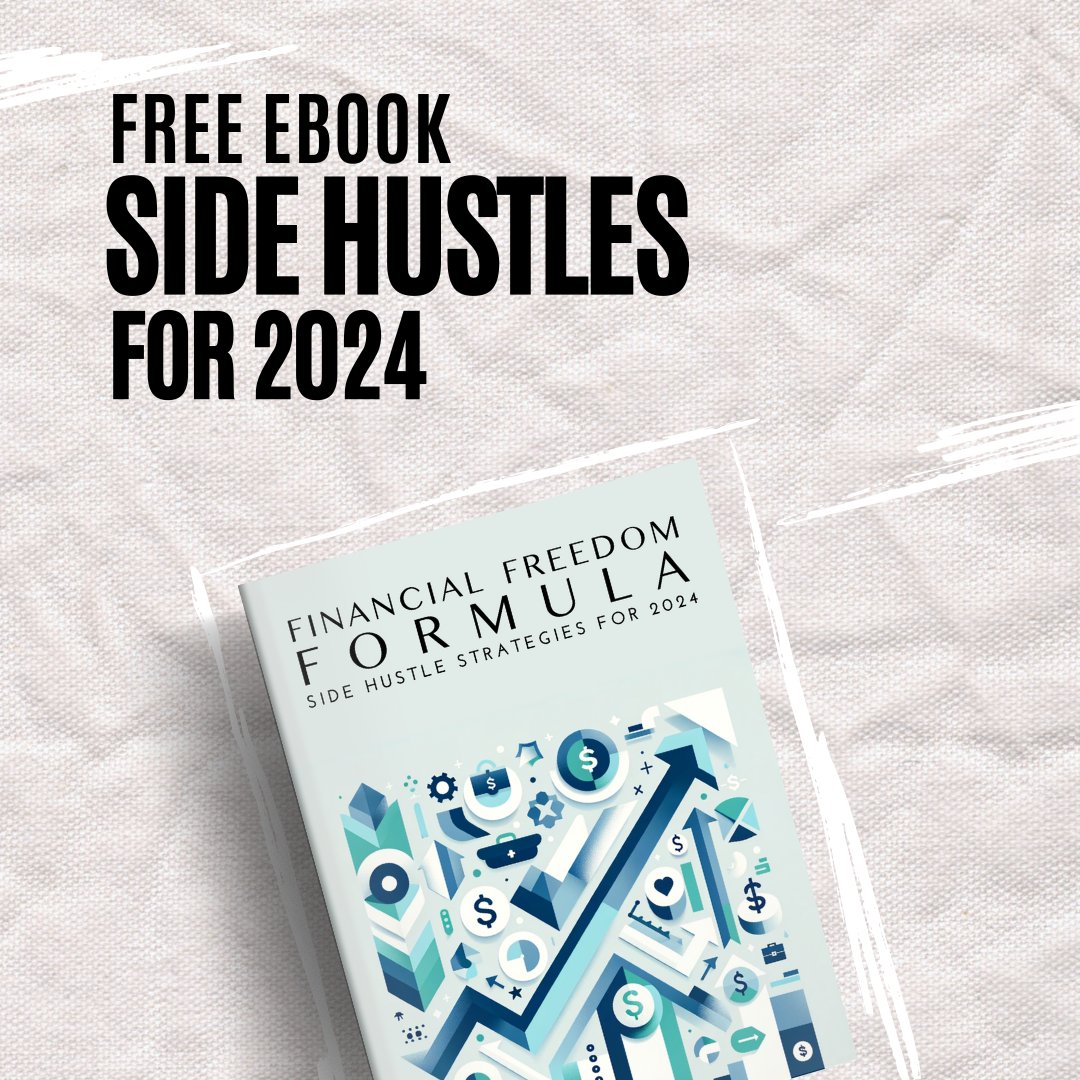 Want a FREE copy of my book?
 
1. Follow me

2. Like this post

3. Comment 'Side Hustle'

I'll send you the download link!