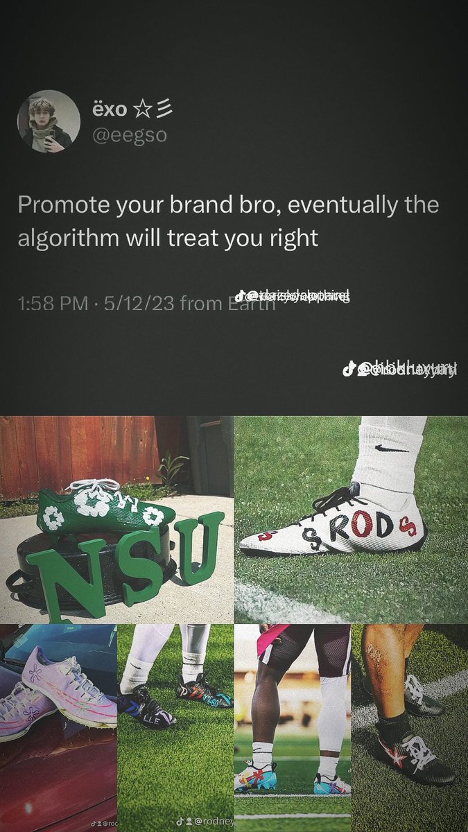 theyluv_r0d's tweet photo. I do more den play football. I DO CLEATS TOO!! https://t.co/SHuN0mpZKC