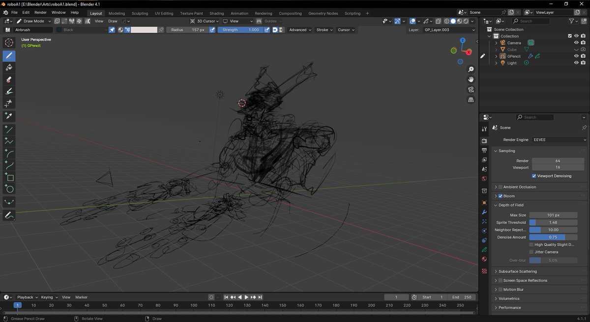 mosttanked's tweet photo. Trying to draw in blender. https://t.co/VoiZtFiBrN