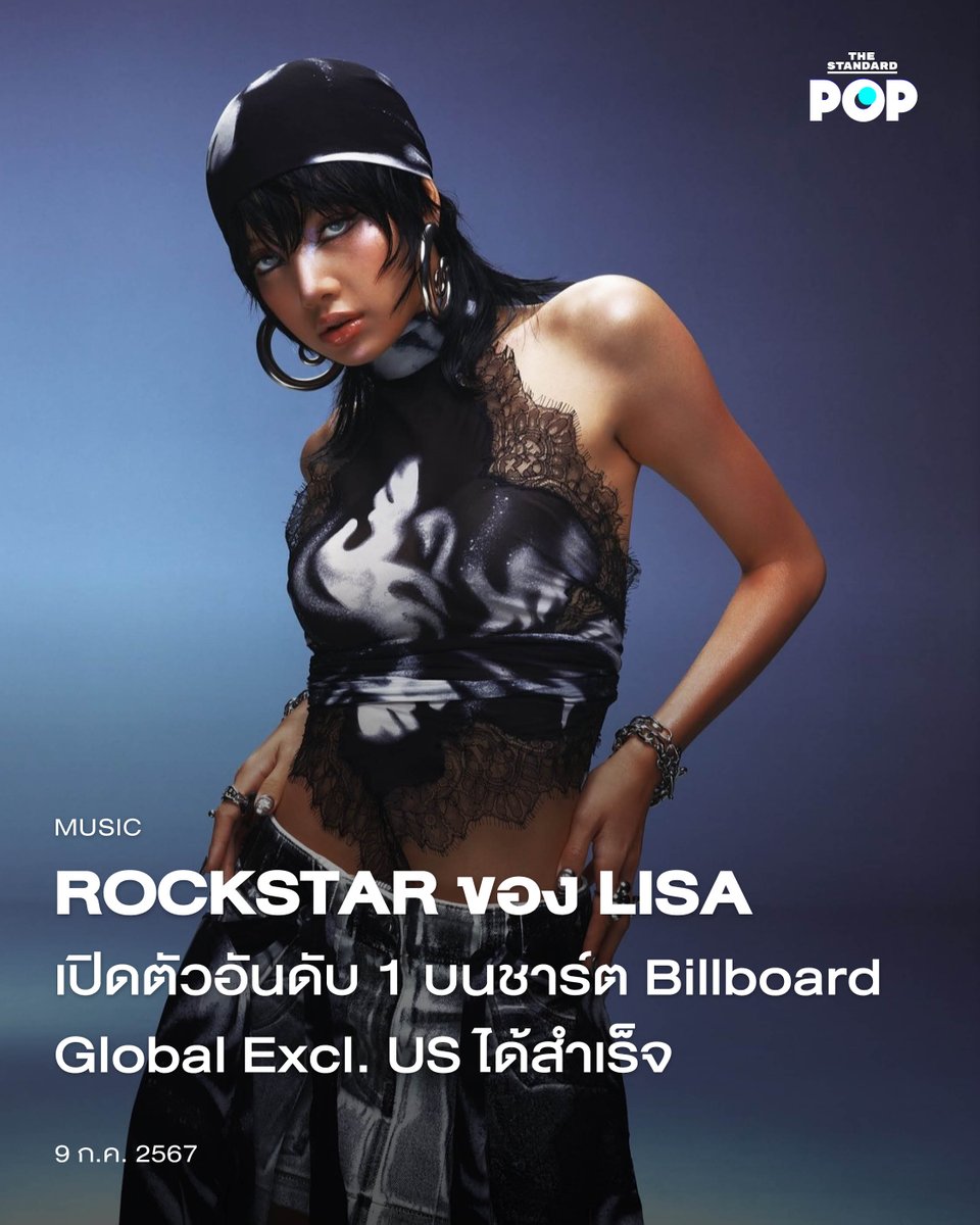 TheStandardPOP's tweet photo. ROCKSTAR ของ LISA เปิดตัวอันดับ 1 บนชาร์ต Billboard Global Excl. US ได้สำเร็จ

นับเป็นอีกหนึ่งความสำเร็จครั้งใหญ่ของ LISA แห่งวง BLACKPINK ที่เธอพาซิงเกิล ROCKSTAR ขึ้นสู่อันดับ 1 บนชาร์ต Billboard Global Excl. US พร้อมด้วยอันดับ 4 บนชาร์ต Billboard Global 200 ซึ่งด้วยสถิตินี้ก็ยิ่งตอกย้ำว่าซิงเกิล ROCKSTAR ประสบความสำเร็จอย่างล้นหลาม และกลายเป็นผลงานเพลงเดี่ยวชิ้นแรกของเธอที่ขึ้นอันดับ 1 บนชาร์ต Billboard ด้วย

#LISA
#LALISA
#BLACKPINK
#LISAxROCKSTAR
#ROCKSTAR
#wearelloud
#RCARecords