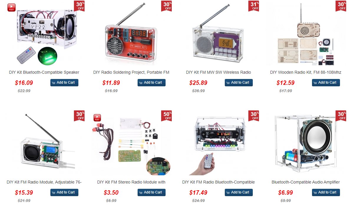 ICStation13's tweet image. 🎉 Hot Sale! 
Get radio and speaker kits from ICStation at 30% OFF + an extra 12% off with code ICS12 this week! 
Shop now: icstation.com/radio-speaker-…
#DIY #SolderingProjects #ICStation #Sale