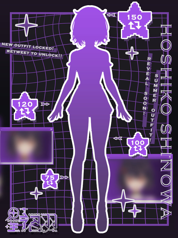 Hoshiko Shinowa 🧷💜 tweet media