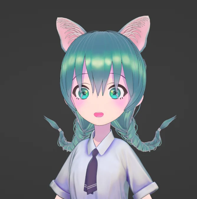 リギングしてる時コメントで頂いたシューティングゲームの脳みそのボスみたいになっちゃってどうしようかと思ったのですが、装着したら無茶苦茶可愛くなったので良きかな…と。