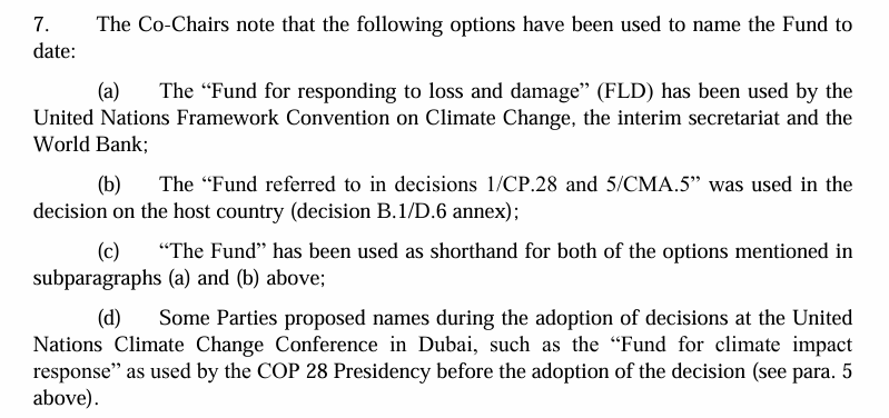 larutadelclima's tweet photo. Call me the Loss and Damage Fund without using my name. A new Board game :D  at the @UNFCCC ! https://t.co/XkD9YkkQF5