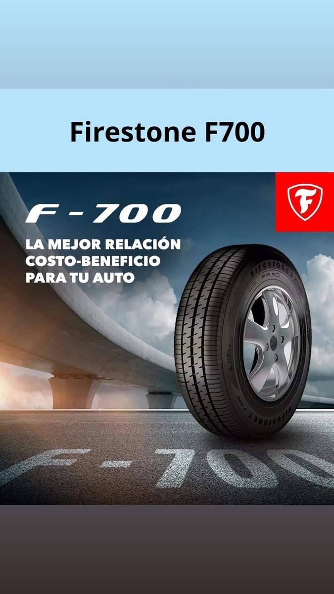 rodacarneumatic's tweet photo. Excelente tracción en mojado y gran durabilidad para tu auto, con F700. ¡Disfruta de tu próxima aventura!
Encontralas en nuestro Centro de Servicios Rodacar. https://t.co/McJ8dJ2YZK