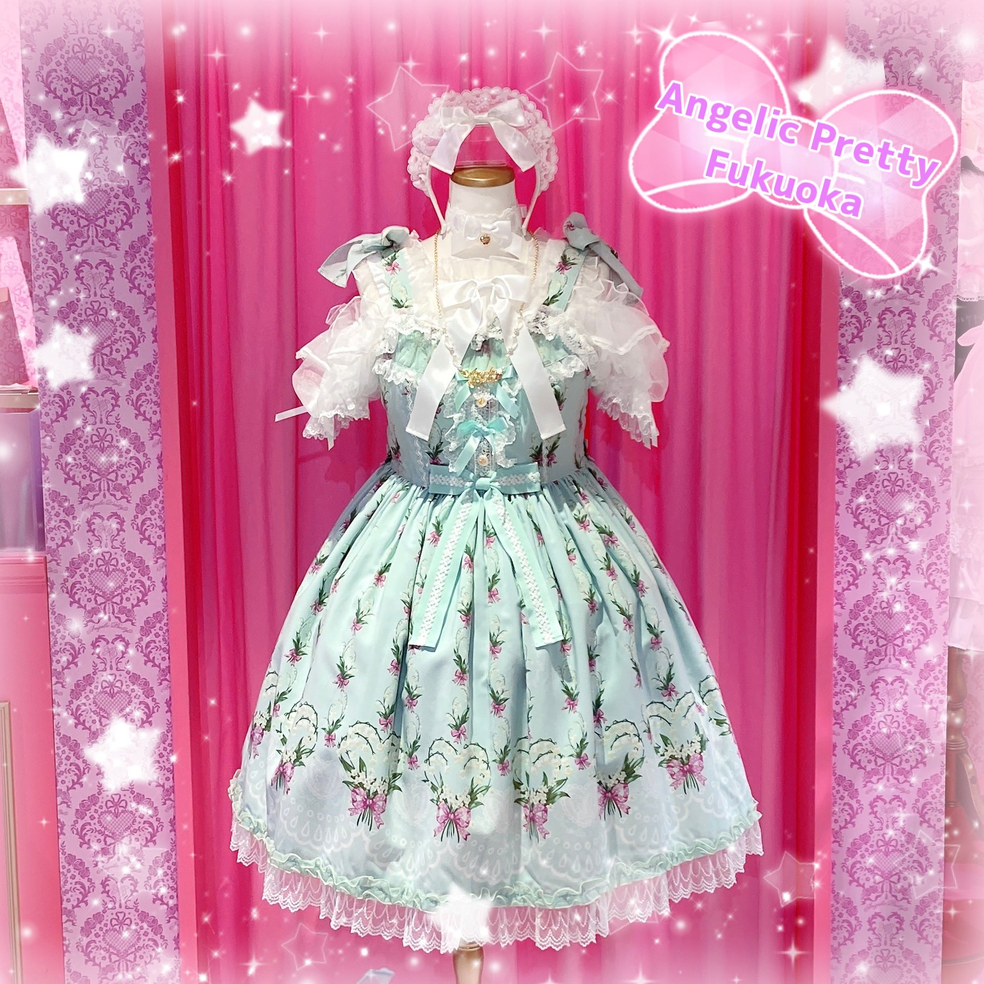 Angelic Pretty Jewelry Jelly スカート Jewelry Jelly JSK by Angelic Pretty