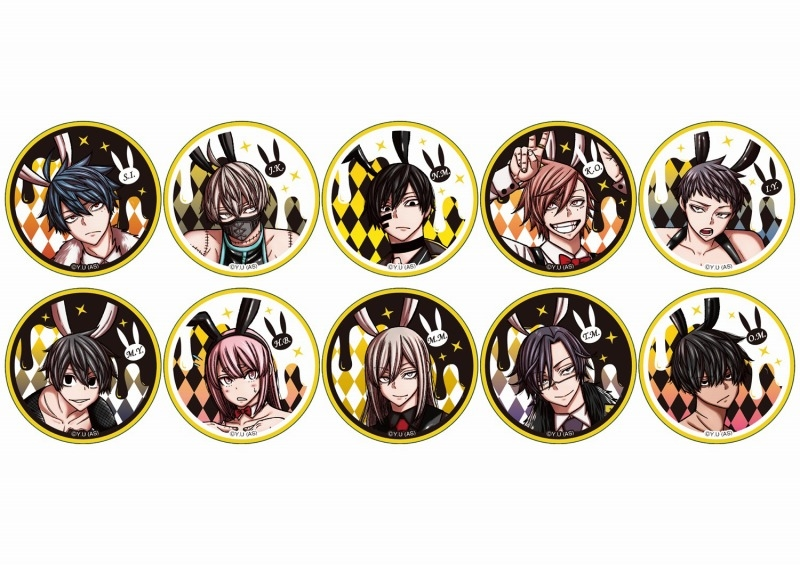 過去作紹介】2024年4月発売 桃源暗鬼 イラスト缶バッジコレクション