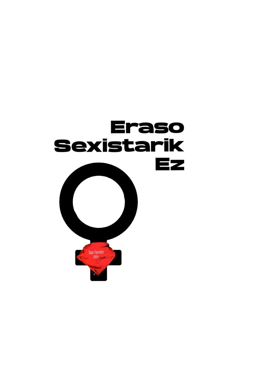 Eraso sexistarik ez !! 
#erasosexistarikez
