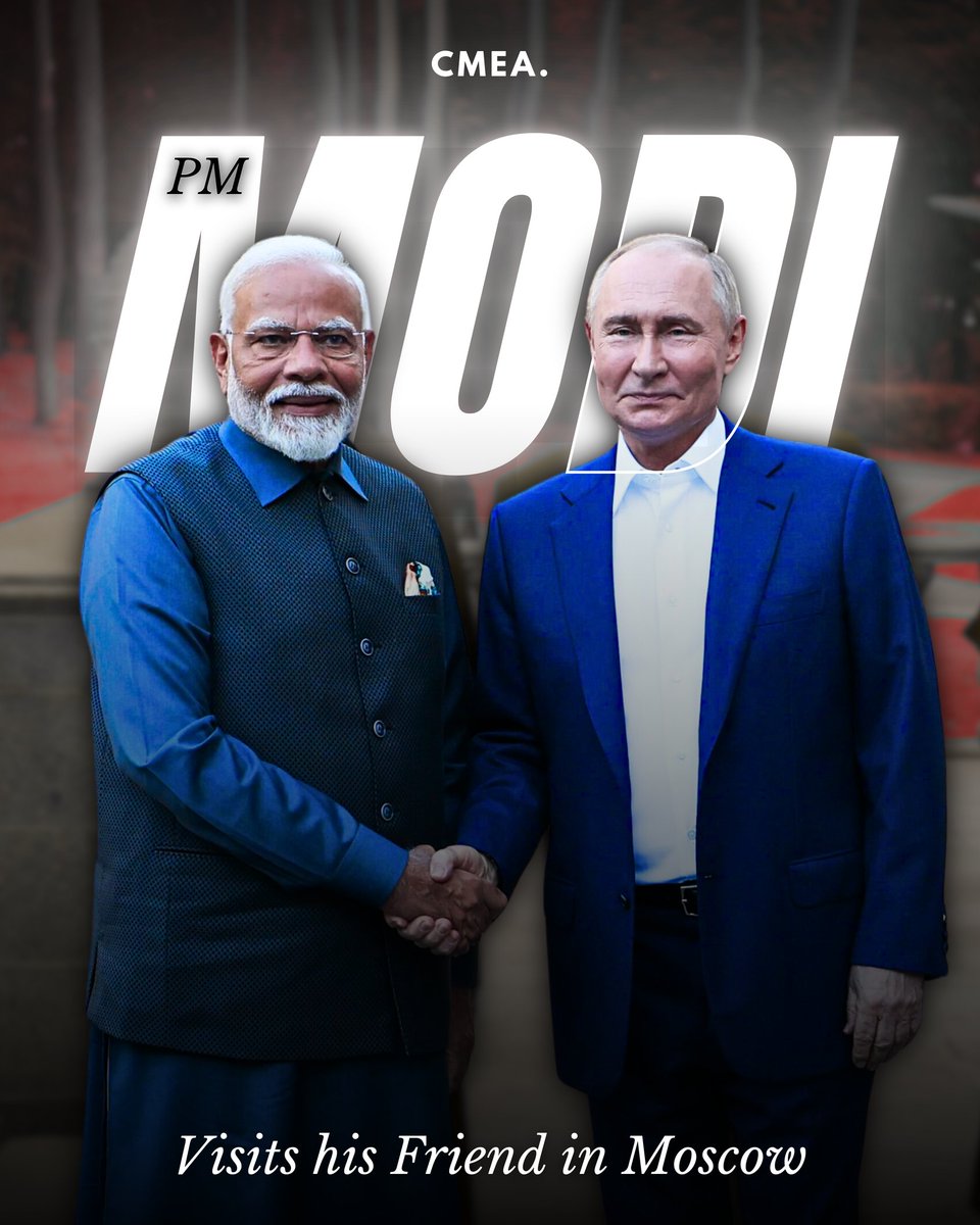CoveringMea's tweet image. Broadening of India’s international #presence; amidst the ongoing geo-political contestations; is being observed with the visit to Russia by Prime Minister @narendramodi.
