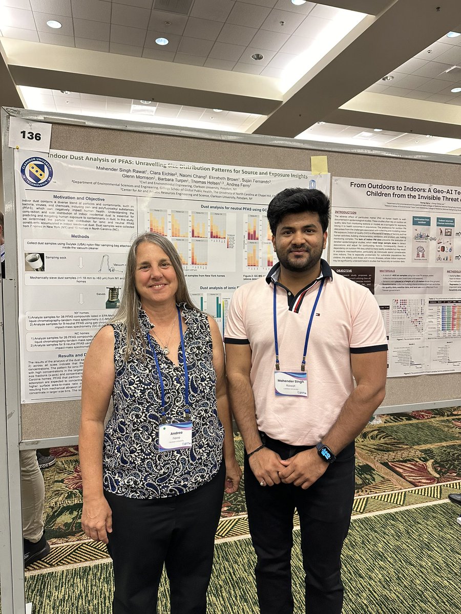 Mahender__MSR's tweet photo. Excited to have presented at the Indoor Air 2024  Poster Session on Indoor Air Quality! 🌿 Had fantastic conversations with fellow researchers and industry leaders at the networking event.
#IndoorAir2024 #PFAS #Exposure https://t.co/4NsaH0nD2N