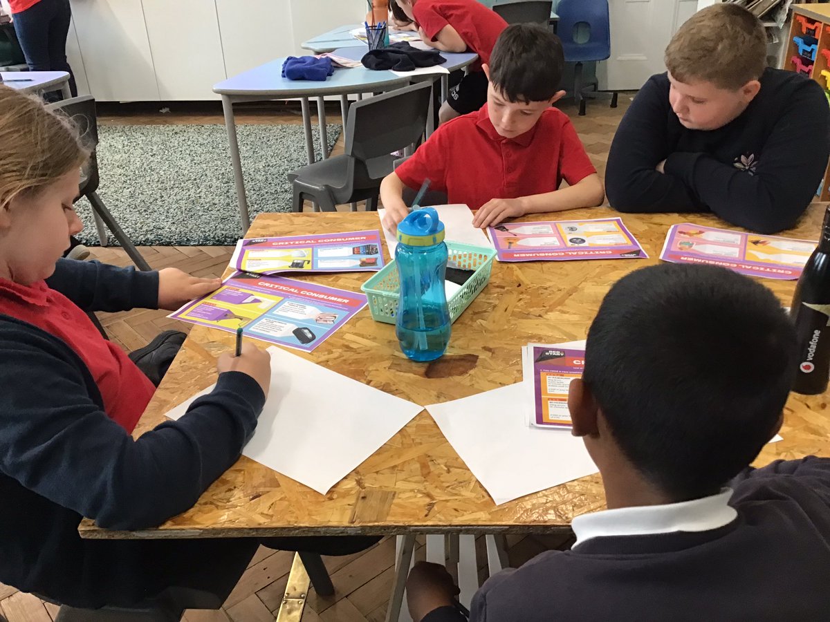 Holtonprimary's tweet photo. #HPSYr5 have been busy with their financial education workshop with Red Start. They explored the concept of budgeting and consumer choice. #HPSMathematics https://t.co/43ojsDp06g