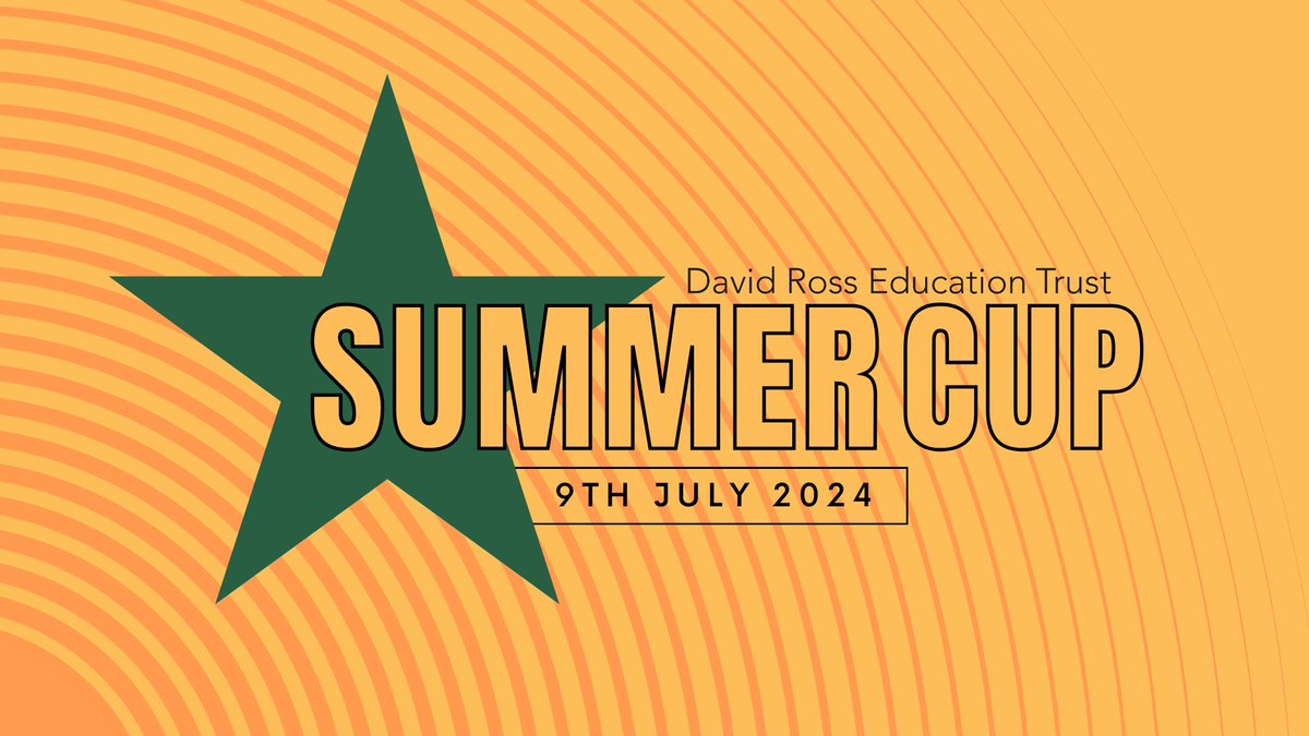 Today is the day for #DRETSummerCup 2024. 

See you all soon.