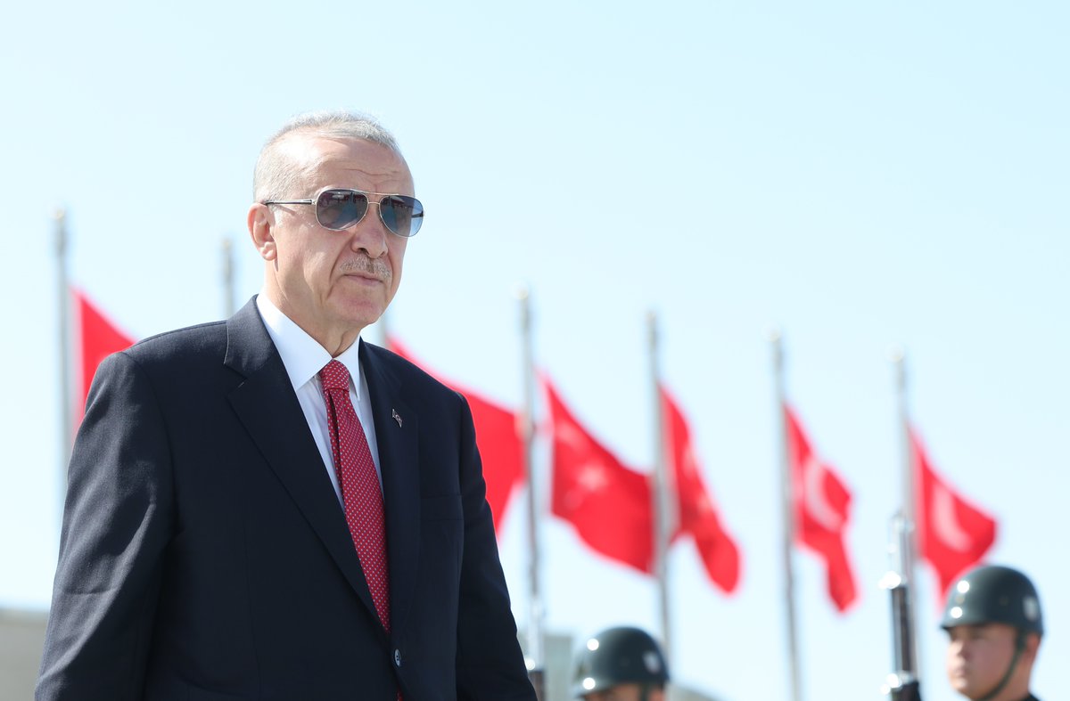 Cumhurbaşkanımız Recep Tayyip Erdoğan, Vaşington'daki NATO Devlet ve Hükümet Başkanları Zirvesi'ne katılmak üzere Esenboğa Havalimanı'ndan ABD'ye hareket etti.