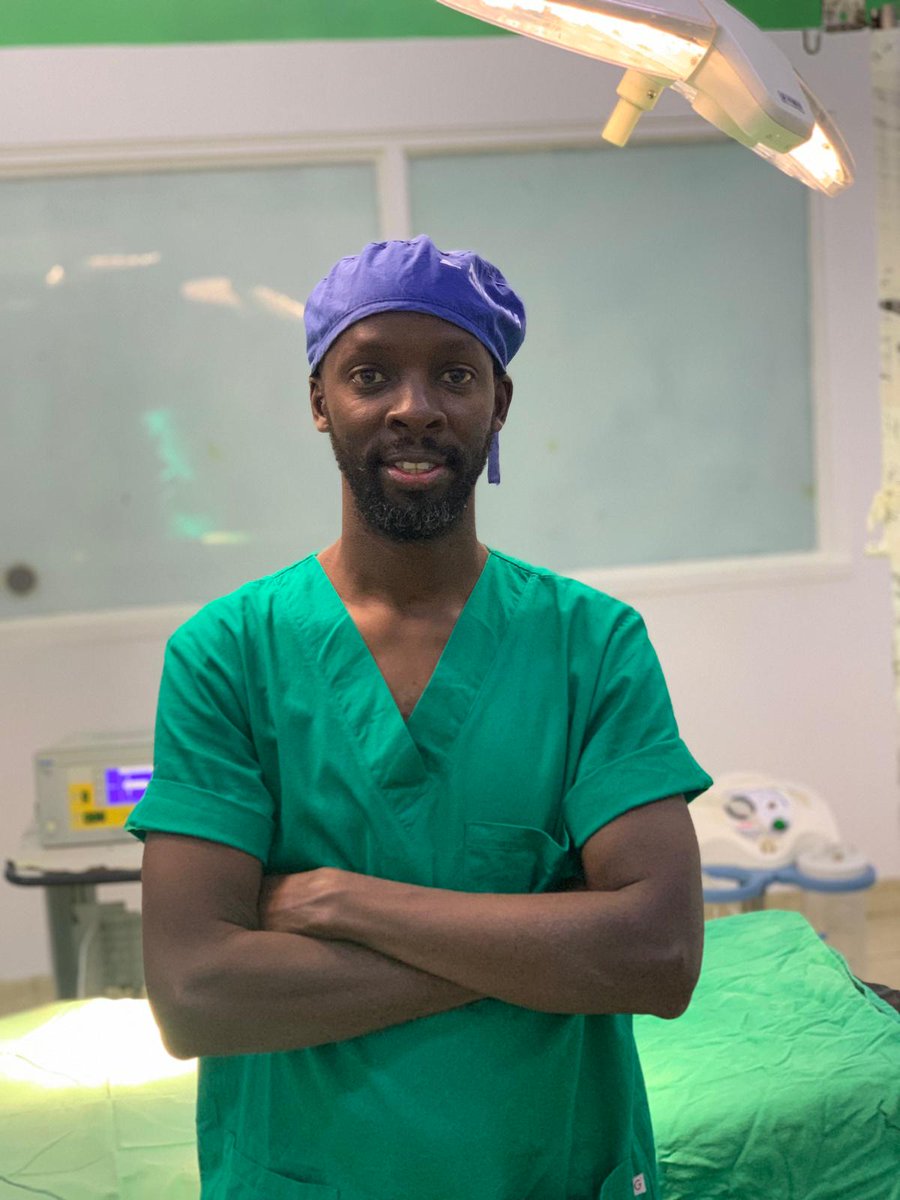 The one place where I enjoy being. Keeping people on the move and restoration of limb function #Orthopaedics 🇰🇪