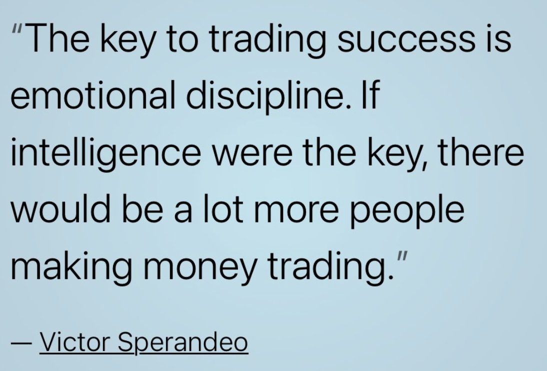 AlphaMind101's tweet image. Don't let your high intelligence fool you into thinking you should be succeeding in trading. Trading is a performance activity, not an intellectual pursuit. 

Success hinges less on intelligence and more on attributes like emotional resilience, sensing capabilities, adaptability,…