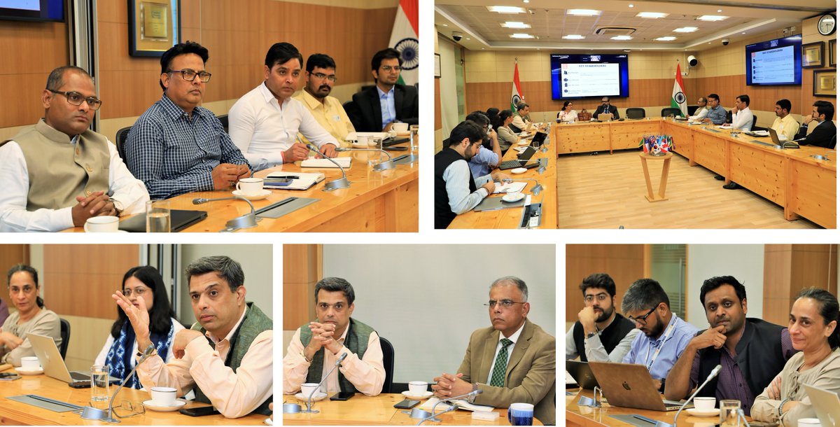SarafPartners's tweet photo. @SarafPartners' Partner, Akshayy S Nanda conducted #knowledgesession for leadership & employees of @InvestIndia at their Delhi office.
He delivered an interactive session, offering valuable insights on navigating complexities of the new #PersonalDataProtectionAct, 2023.
#dpdp https://t.co/sWgtgStf96