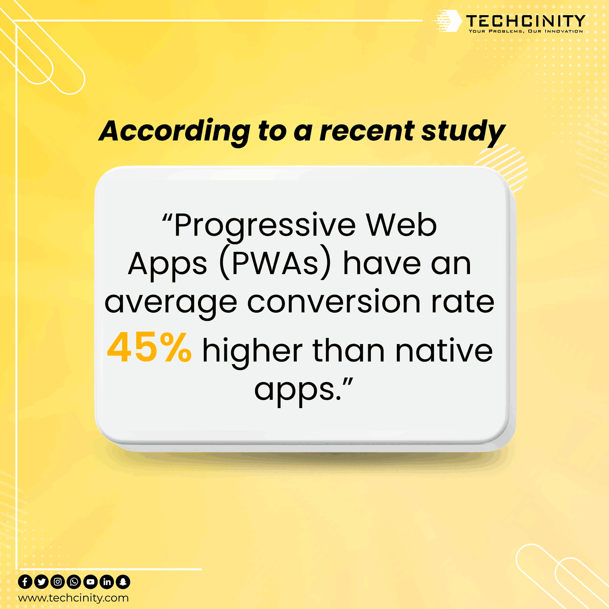 techcinity's tweet image. Speed up your website with Techcinity’s PWA development! Our progressive web apps ensure quick load times and better user engagement. Improve your site’s performance – reach out today

𝐂𝐨𝐧𝐭𝐚𝐜𝐭 𝐔𝐬: techcinity.com/services/progr…

#webdevelopment #website #recentupdate #speedup
