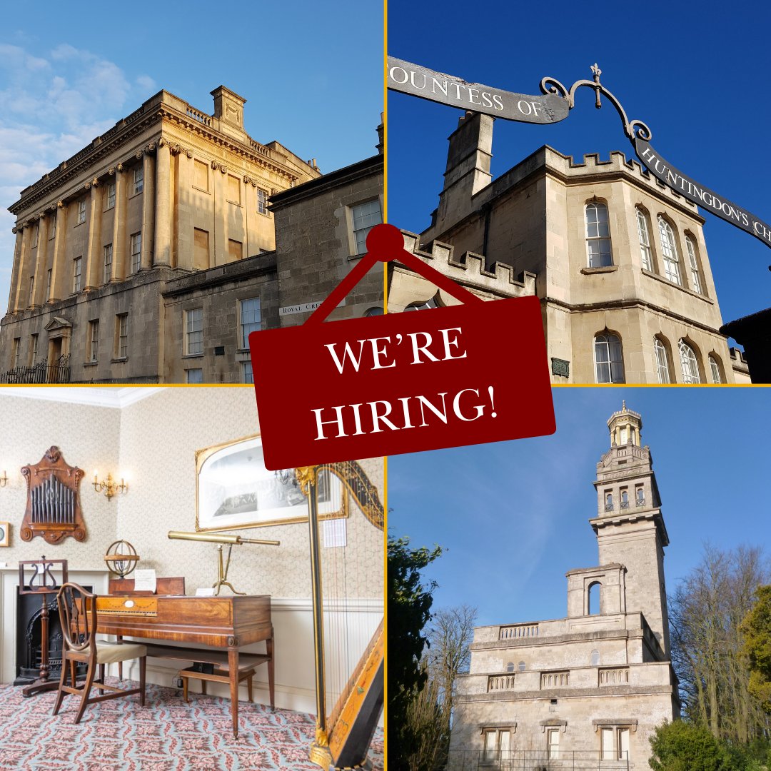 Join our friendly team!

- Position: Membership Administrator / 2 days (14 hours) per week
- Salary: £8,736 per annum (Full Time Equivalent salary of £21,840)

Learn more and apply:
bath-preservation-trust.org.uk/get-involved/v…
