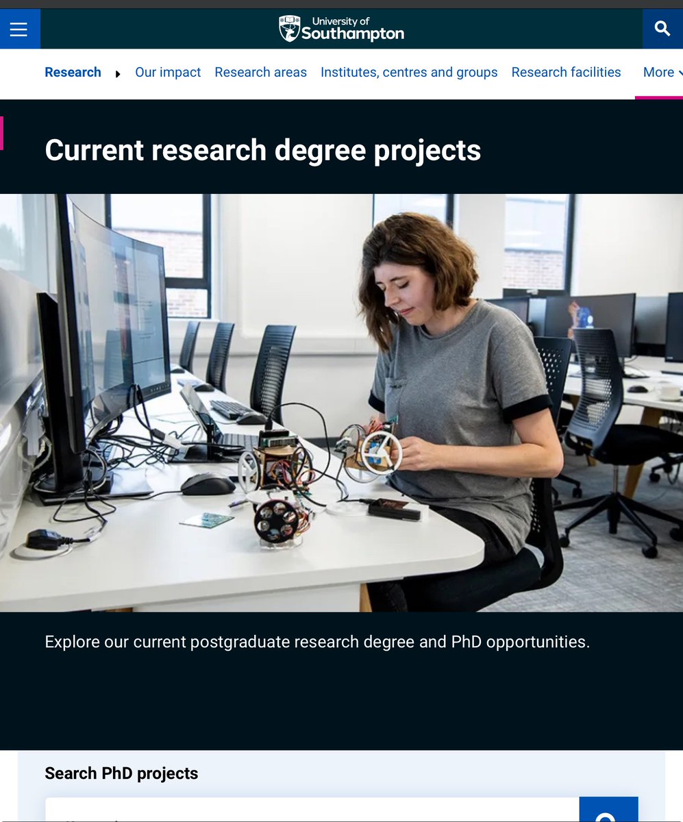 STUDY IN THE UK FOR FREE FOR PhD STUDENTS 

Fully funded studentship for 4 years + stipend is £19,237 per year (tax-free).

University of Southampton Scholarships 

Deadline: Varies by Program 

Want to work with me? DM for terms.